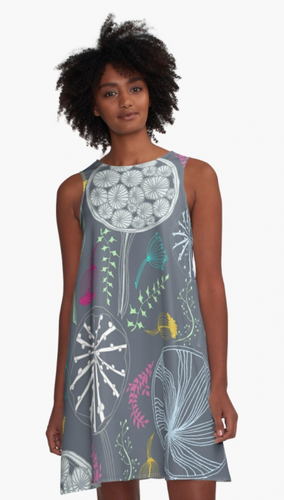Susanne Mason design, dress with Celebration pattern