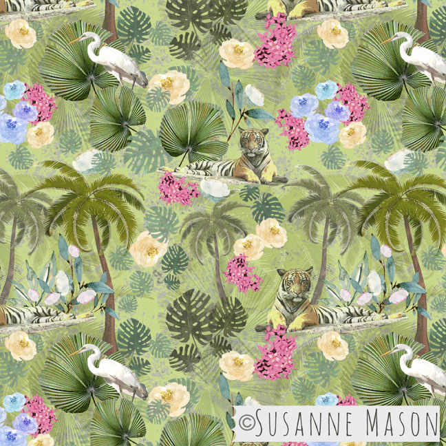 Lush Jungle, Susanne Mason design