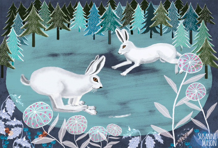 winter illustration by Susanne Mason